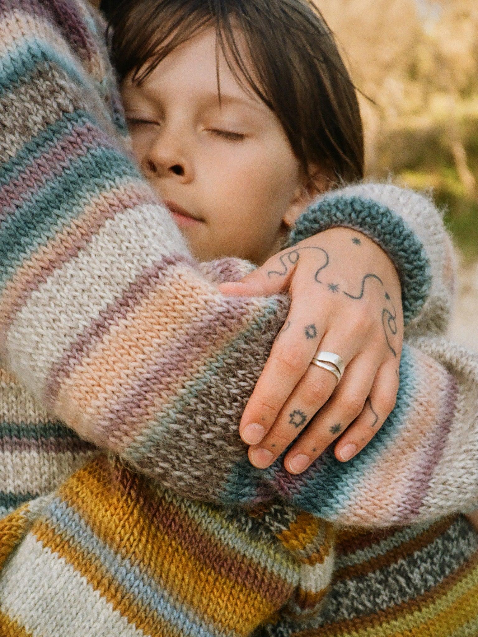 Sweter w paski 'Granny'