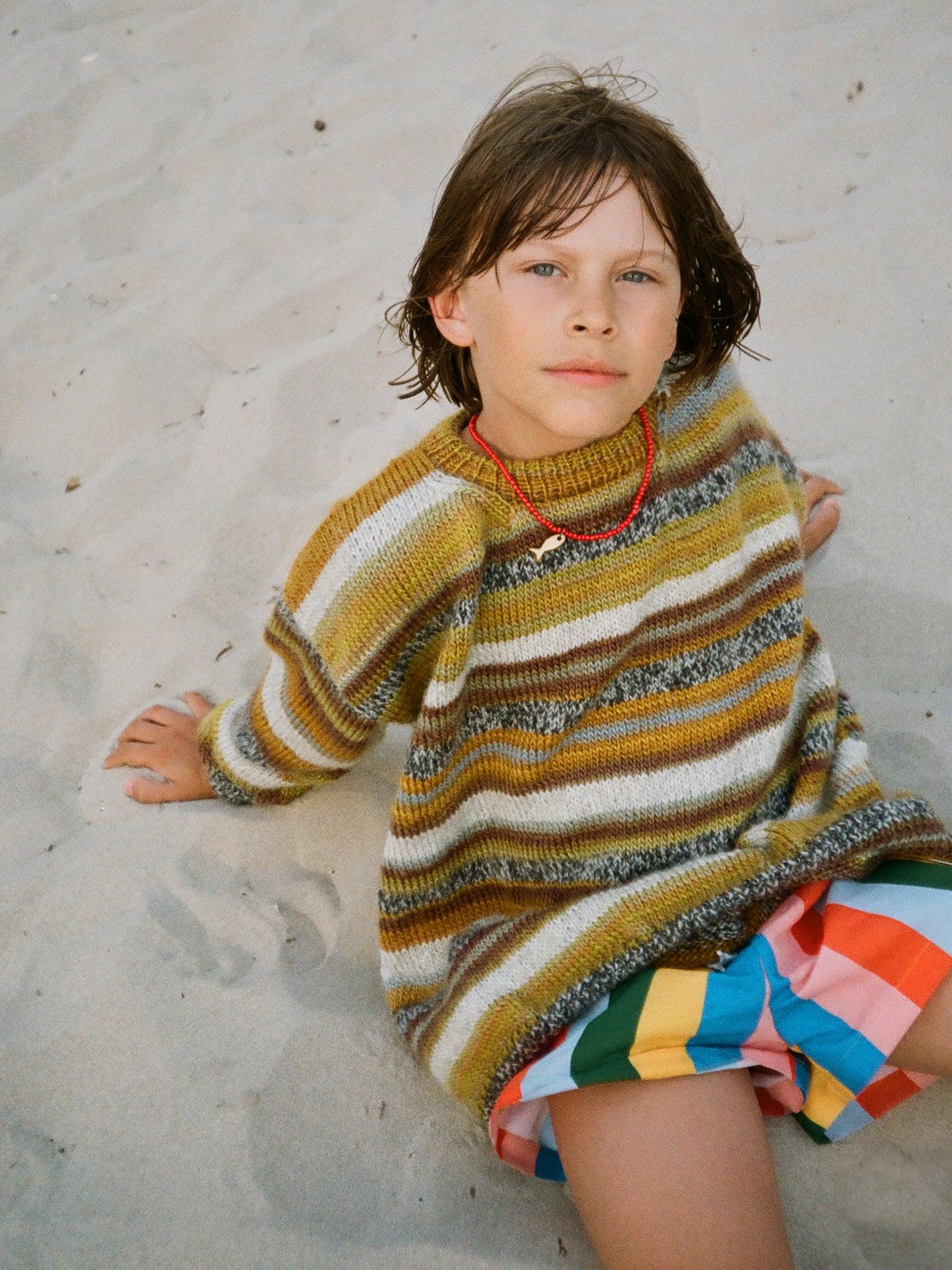 Sweter w paski 'Granny'