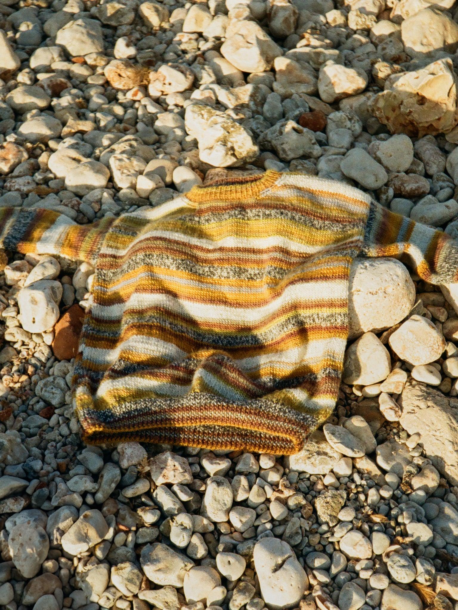 Sweter w paski 'Granny'