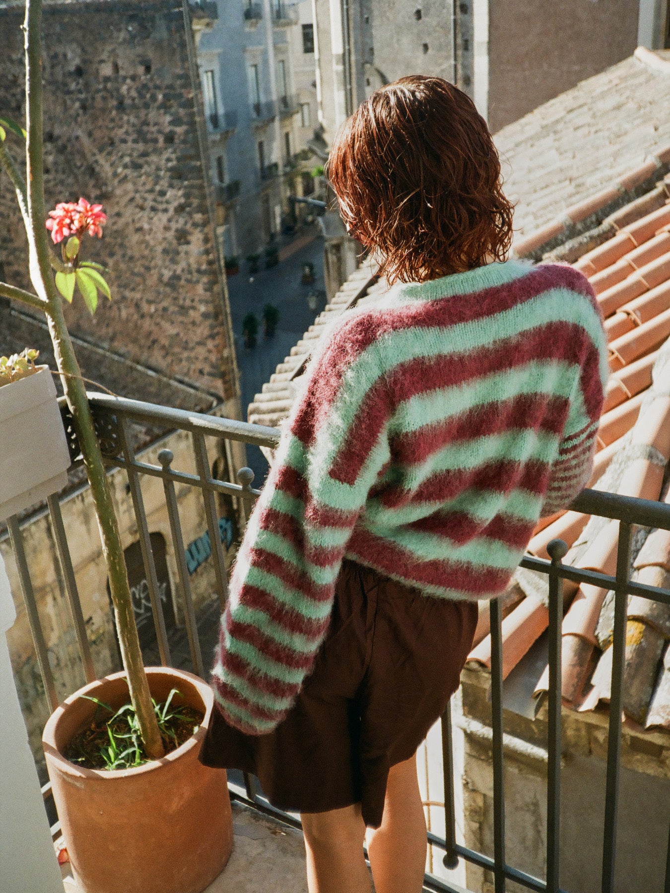 'Alba' striped sweater