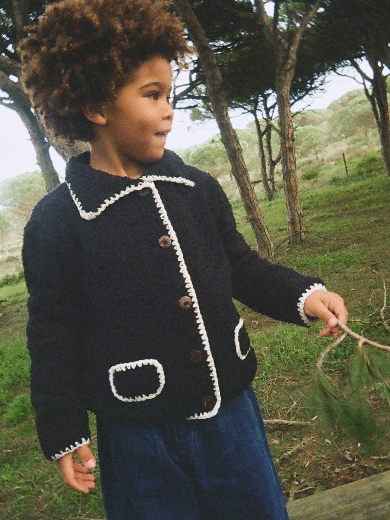 'Stitch' Cardigan for Kids