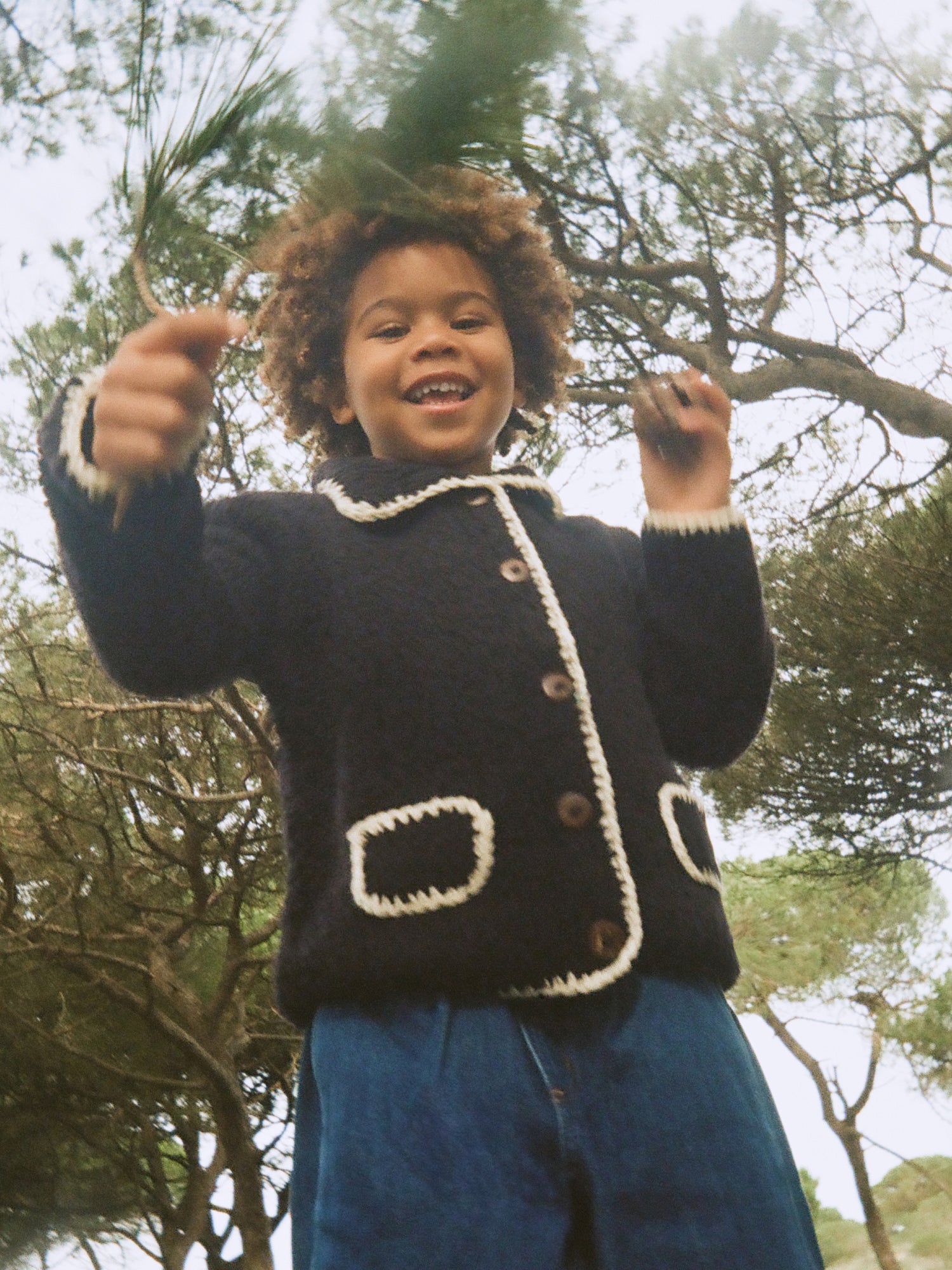 'Stitch' Cardigan for Kids