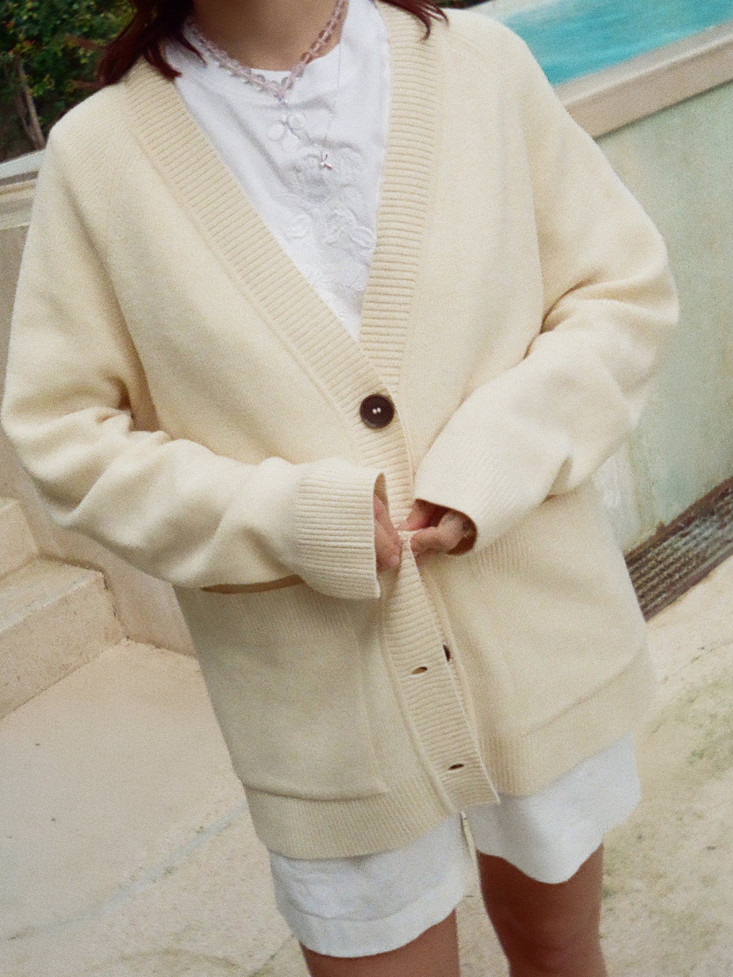 Cardigan with pockets 'Everyday'