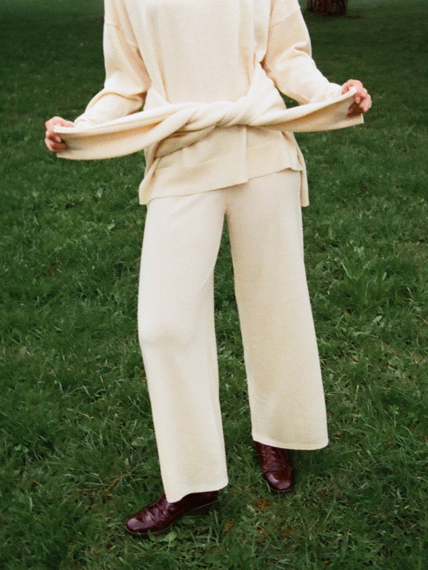 Wide leg trousers 'Everyday'