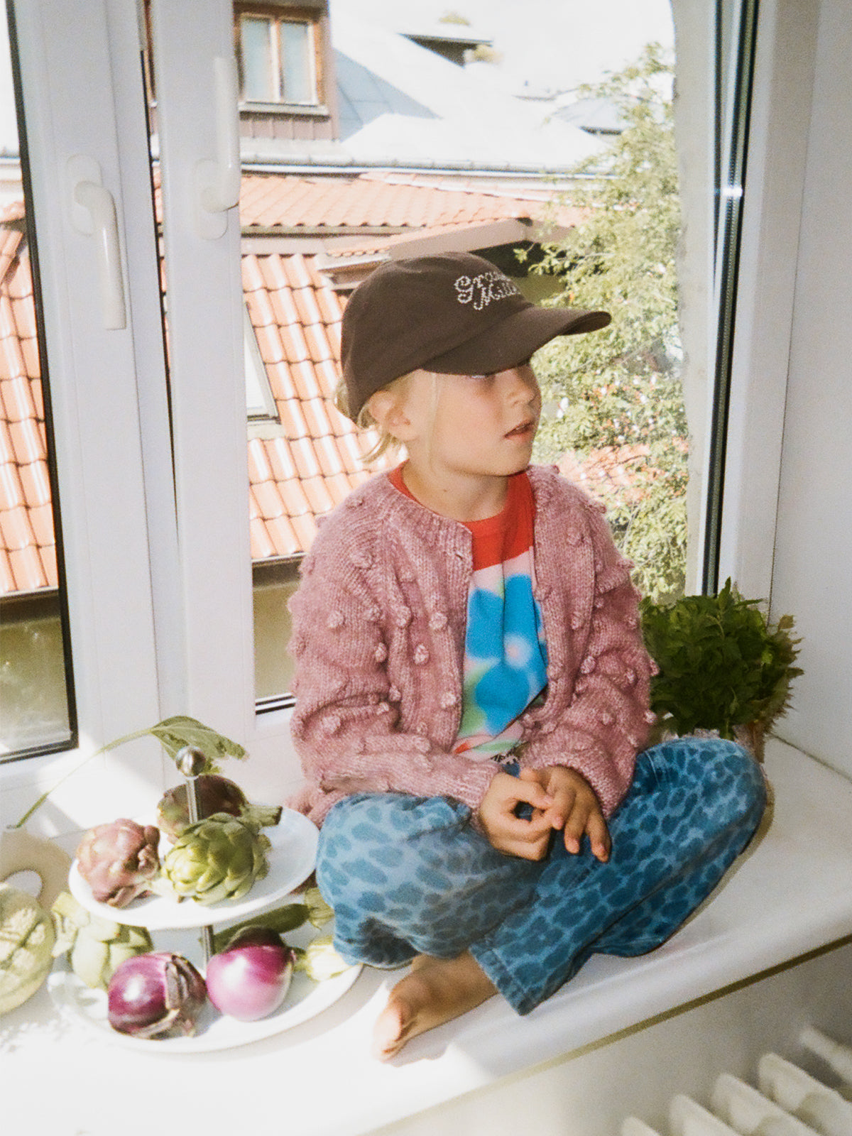 'Popcorn' Kids cardigan