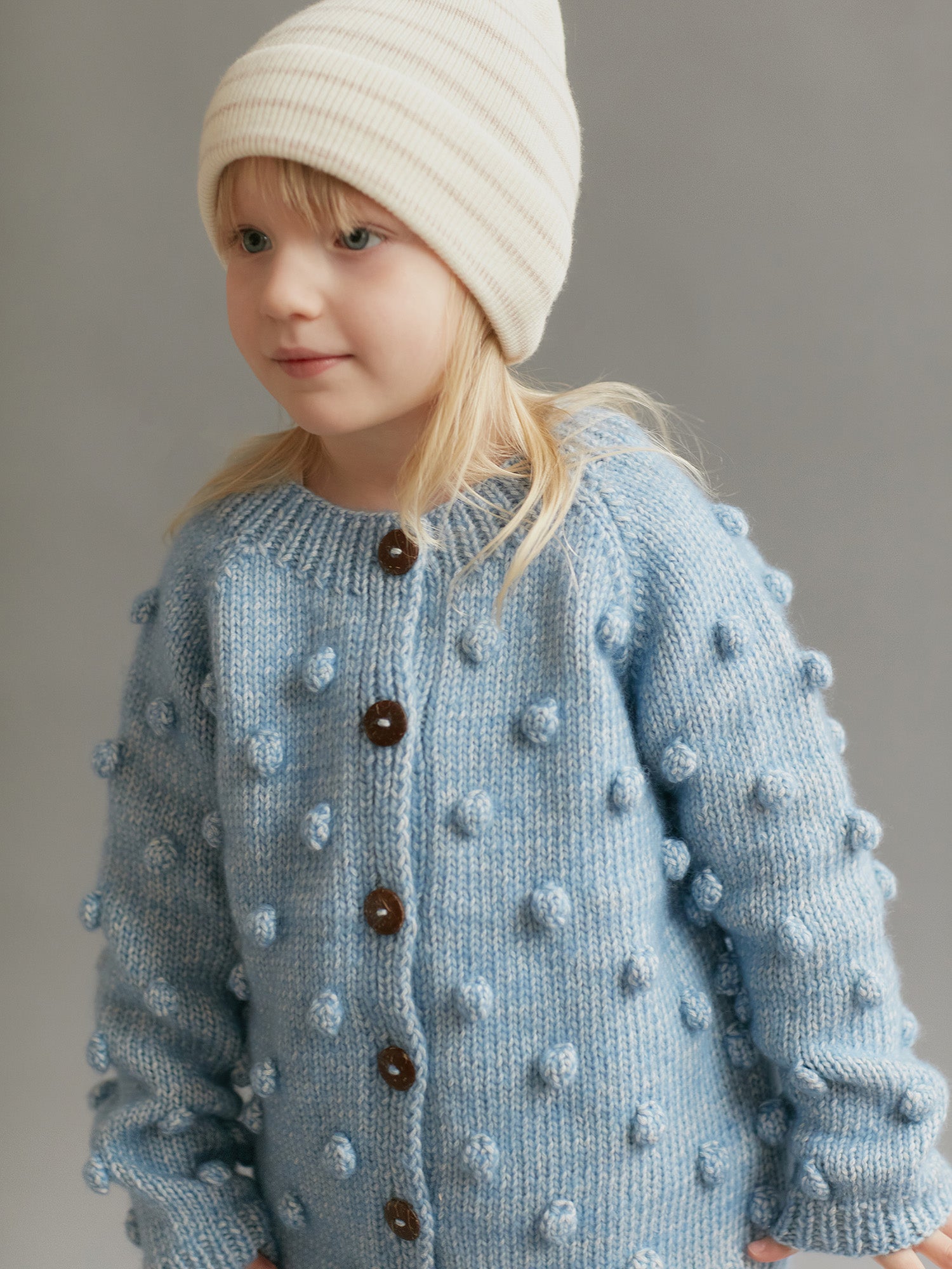'Popcorn' Kids cardigan