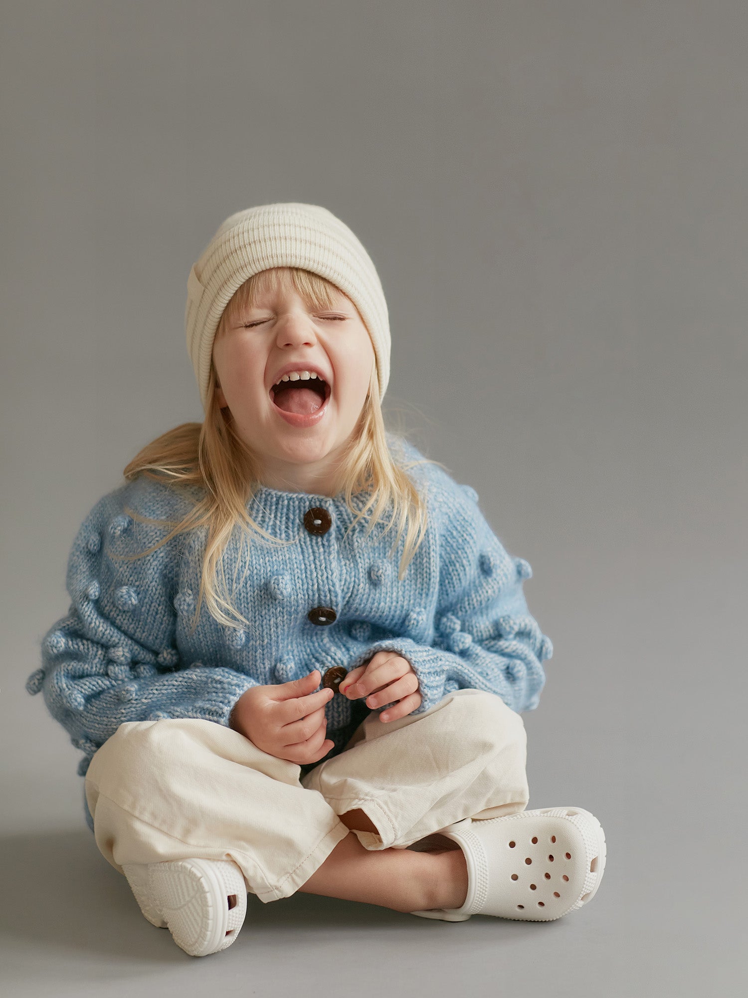 'Popcorn' Kids cardigan