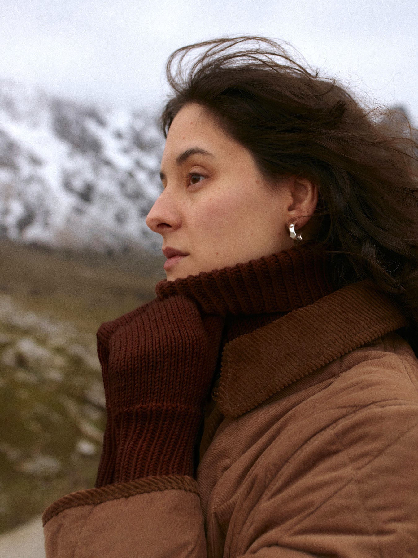 Turtleneck scarf 'Merino'