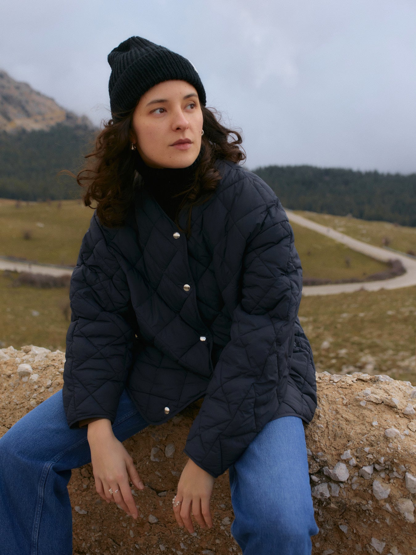 Turtleneck scarf 'Merino'