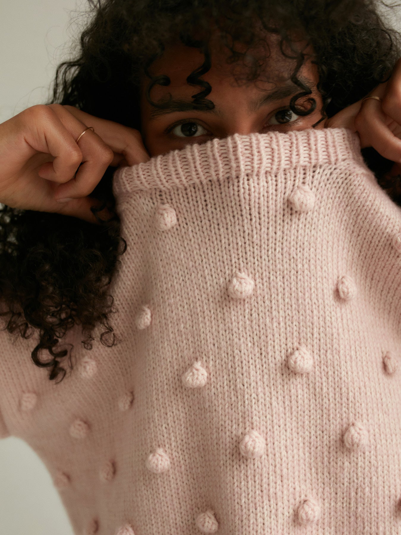 'Popcorn' sweater