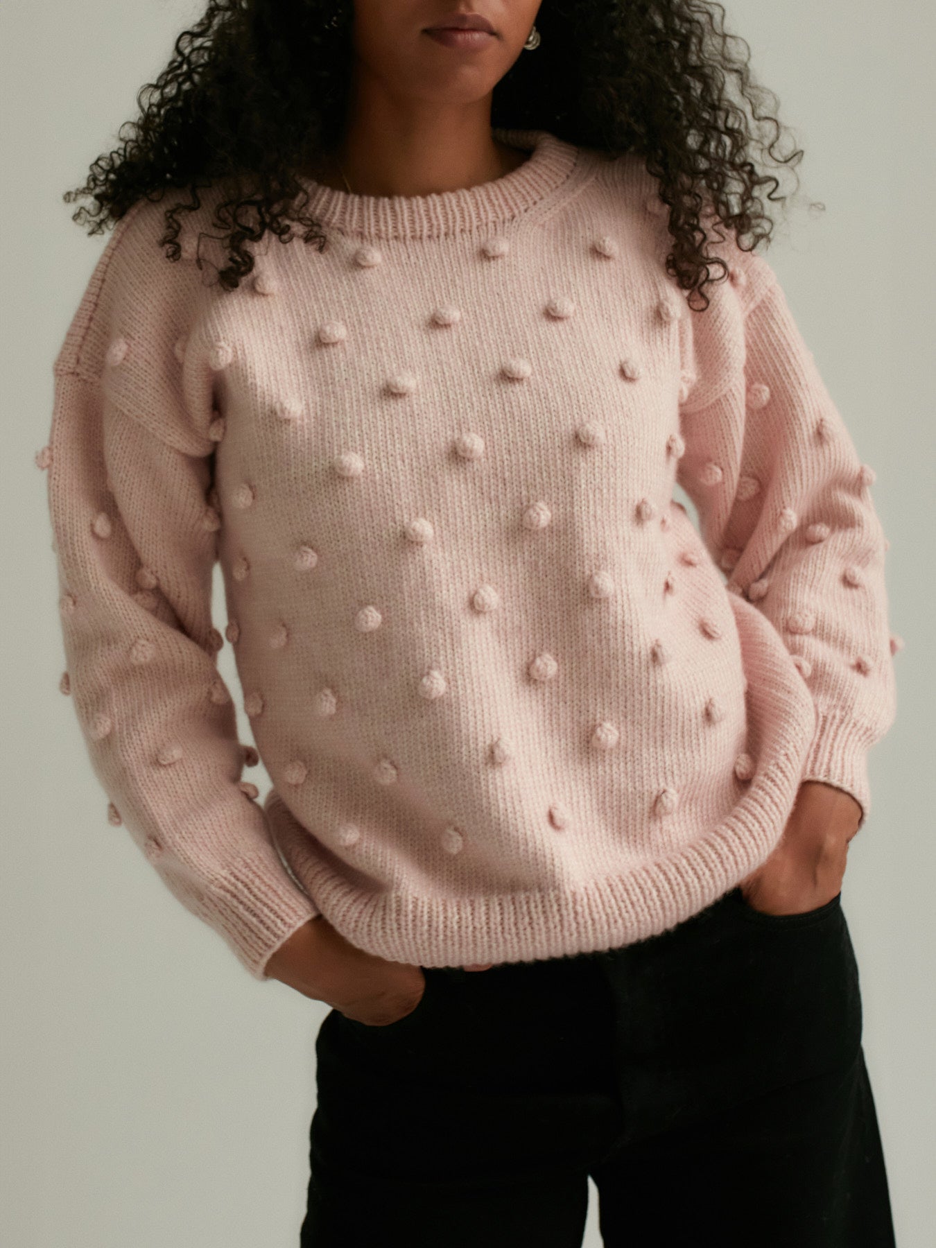 'Popcorn' sweater