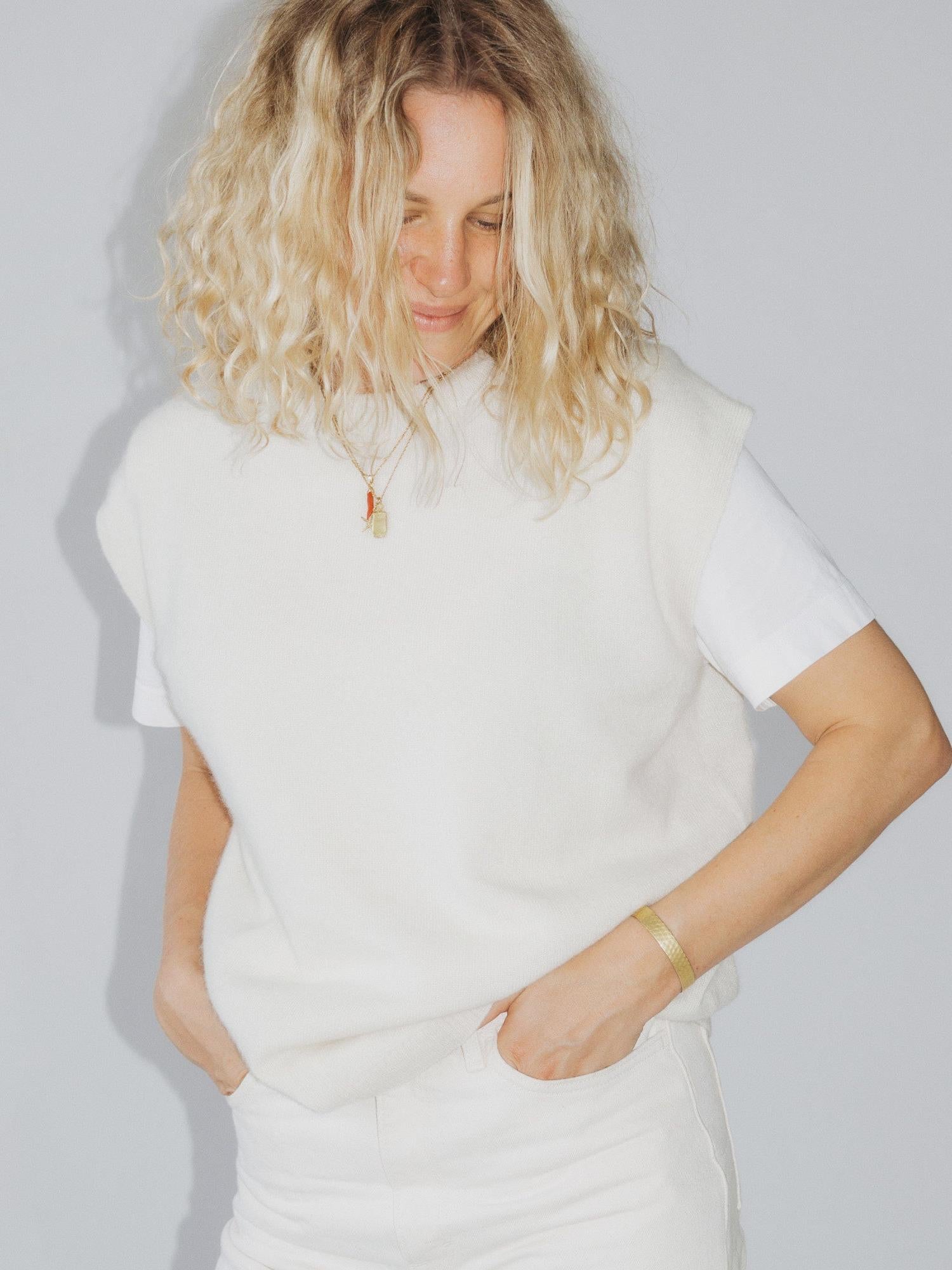 Kaszmirowa Kamizelka — Mille × Bébé