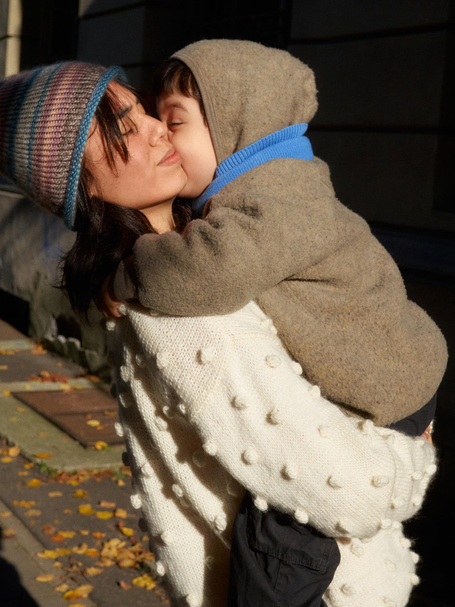 Beanie w paski 'Granny'