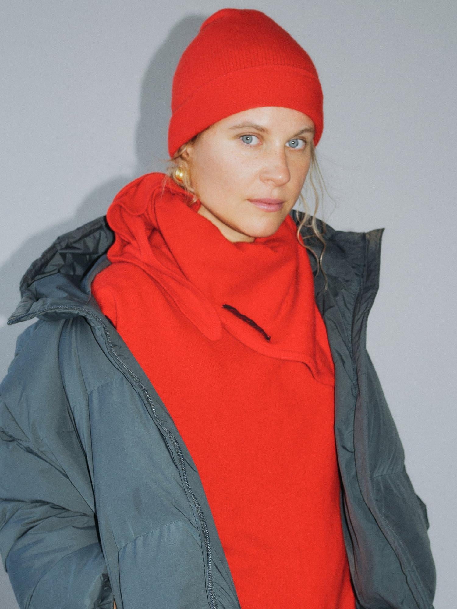 Kaszmirowy Trójkątny Szal / Bandana — Mille × Bébé