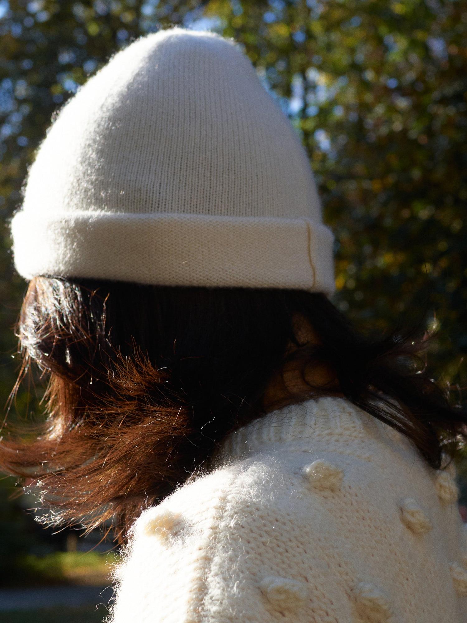 Kaszmirowa Beanie — Mille × Bébé