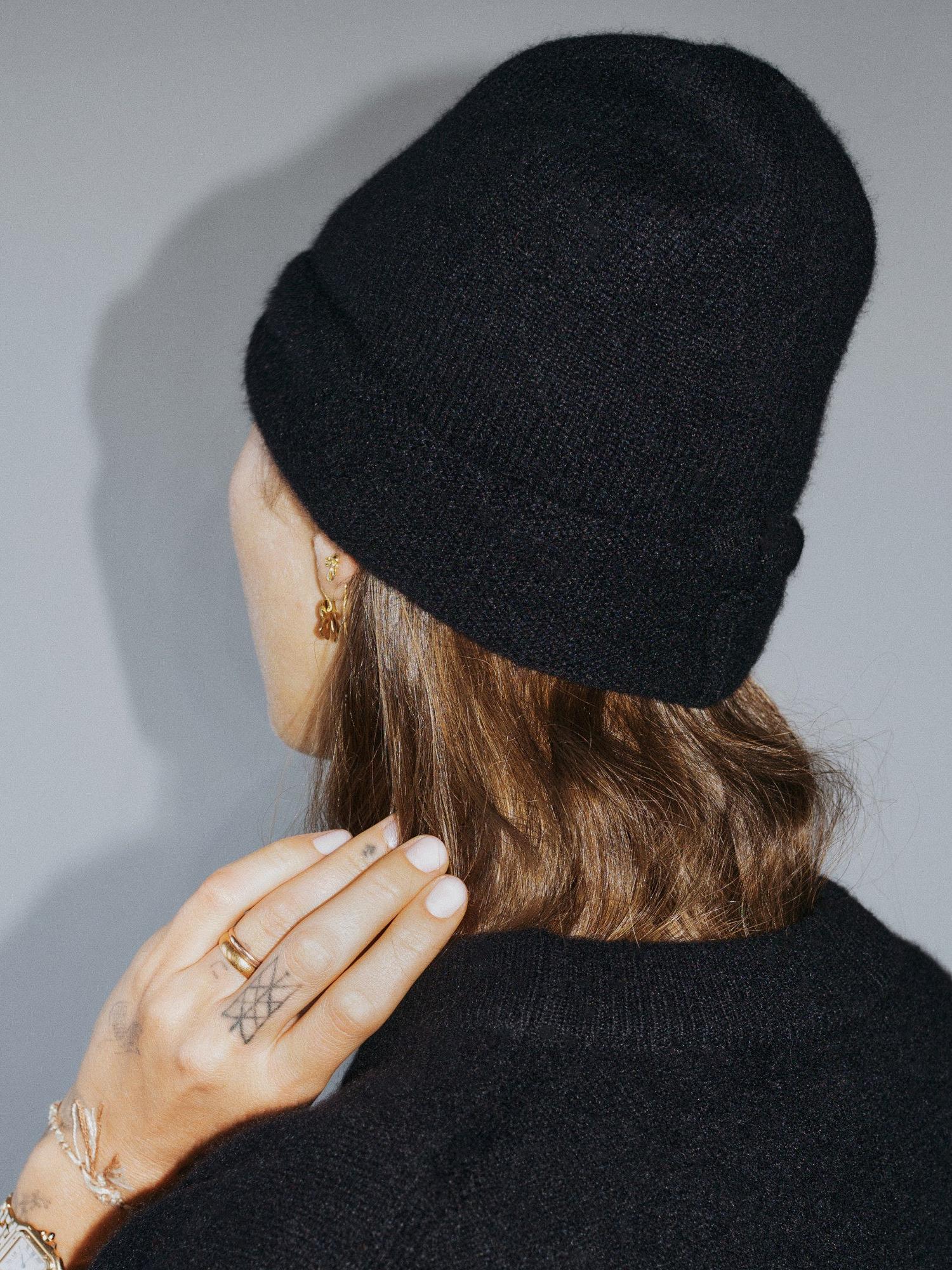 Kaszmirowa Beanie — Mille × Bébé