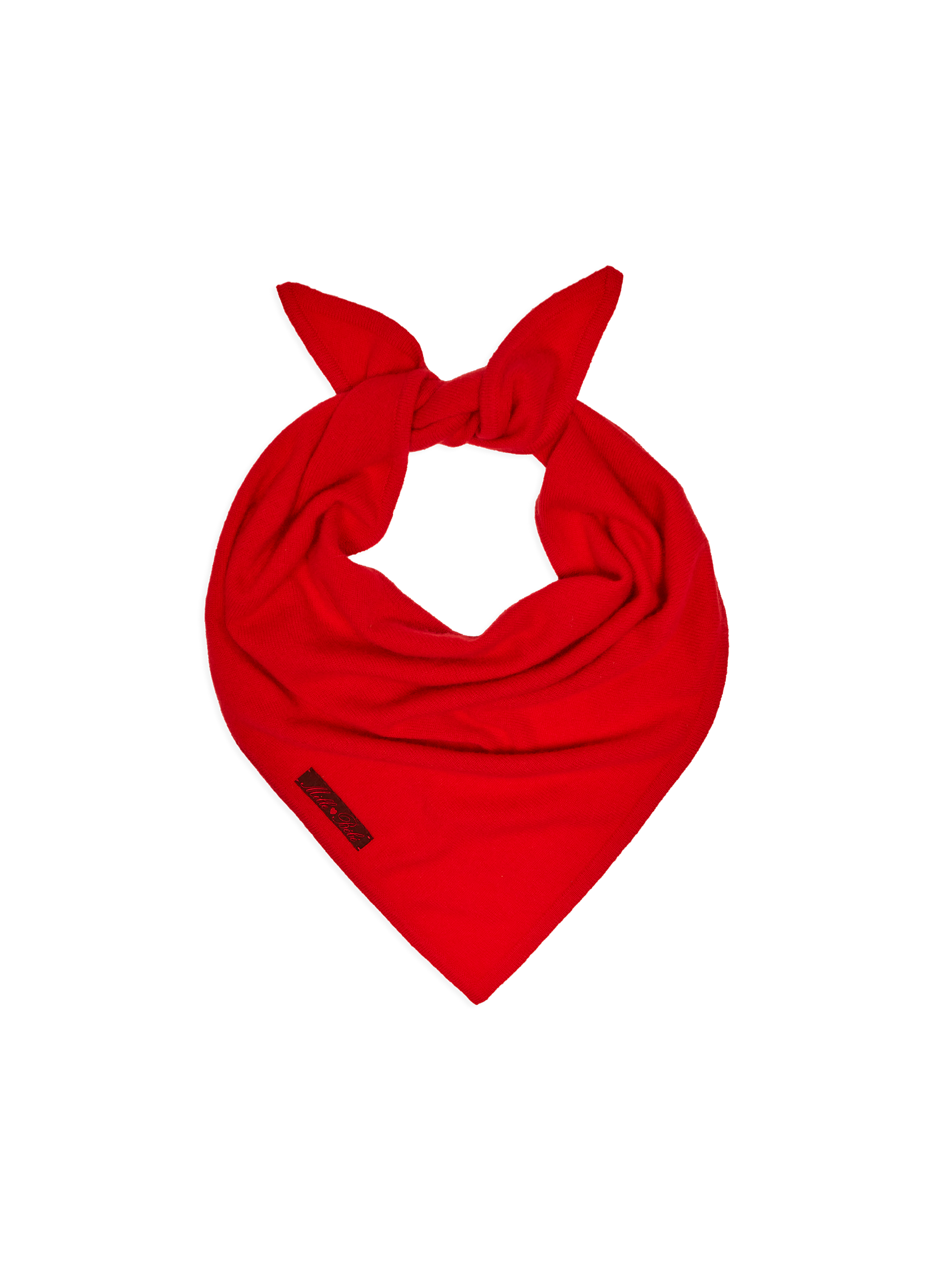 Kaszmirowy Trójkątny Szal / Bandana — Mille × Bébé