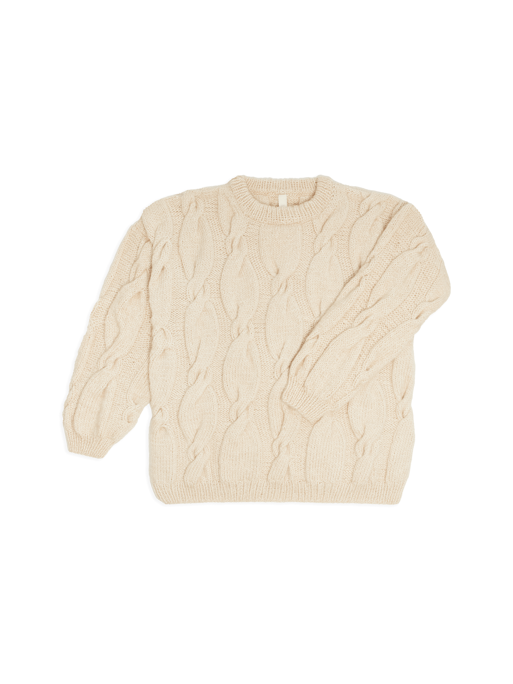 Sweter z warkoczami 'Swirl'