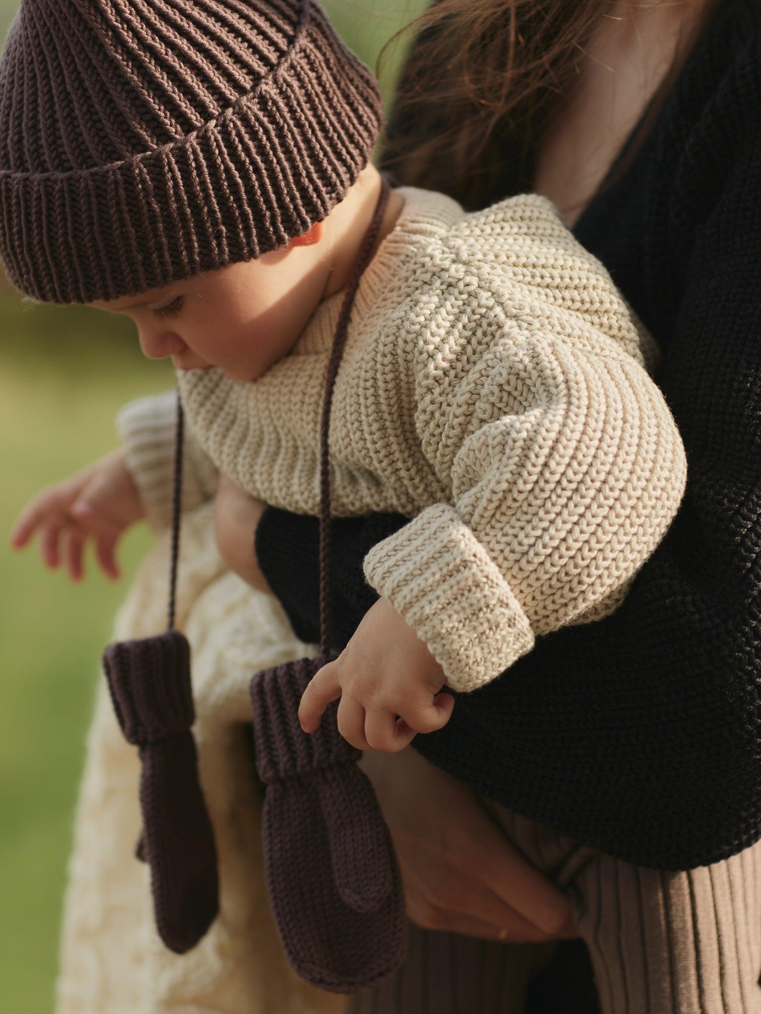 Rękawiczki mitenki 'Merino' Baby