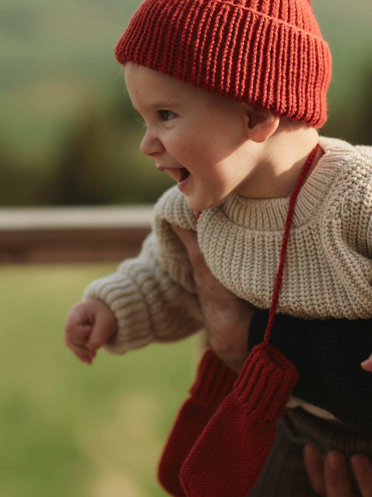 Rękawiczki mitenki 'Merino' Baby
